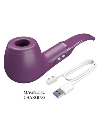 PRETTY LOVE PIPE STIMULATOR WITH 10 TAPPING SETTINGS PURPLE