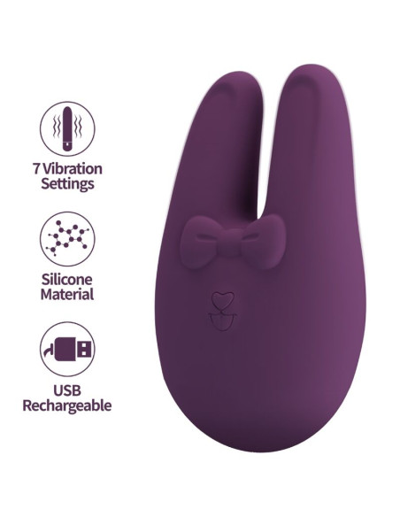 ROMANCE BUNNY EXTERNAL STIMULATOR 7 VIBRATION MODES