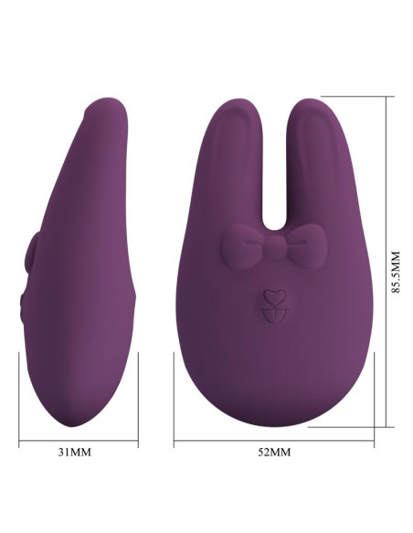 ROMANCE BUNNY EXTERNAL STIMULATOR 7 VIBRATION MODES