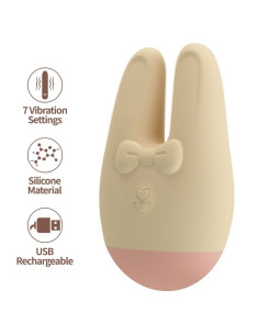 ROMANCE BUNNY EXTERNAL STIMULATOR 7 VIBRATION MODES