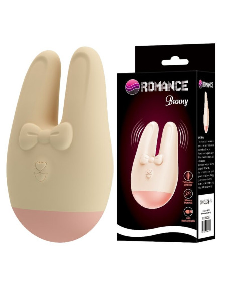 ROMANCE BUNNY EXTERNAL STIMULATOR 7 VIBRATION MODES