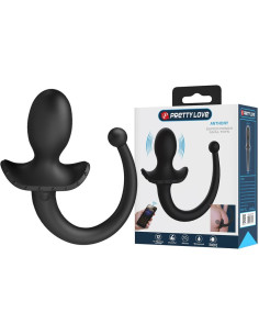 PRETTY LOVE ANTHONY APP CONTROL ANAL AND PERINEUM VIBRATOR BLACK 2