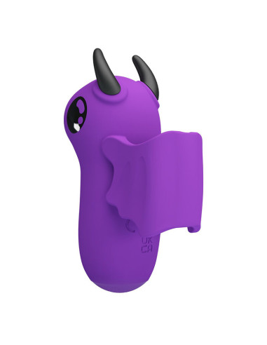 PRETTY LOVE MAGIC DEVIL PURPLE RECHARGEABLE FINGER STIMULATOR