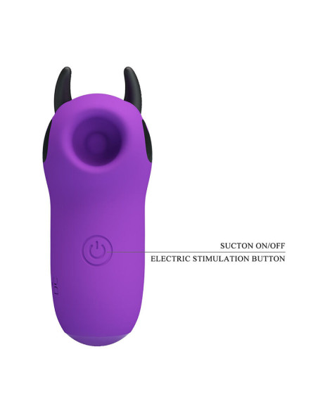 PRETTY LOVE MAGIC DEVIL PURPLE RECHARGEABLE FINGER STIMULATOR