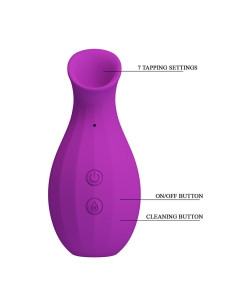 PRETTY LOVE MAGIC BOTTLE RECHARGEABLE CLITORAL SUCTION STIMULATOR PURPLE 2