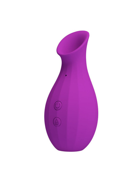 PRETTY LOVE MAGIC BOTTLE RECHARGEABLE CLITORAL SUCTION STIMULATOR PURPLE
