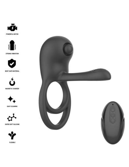 INTENSE SPIKE REMOTE CONTROL VIBRATING PENIS RING