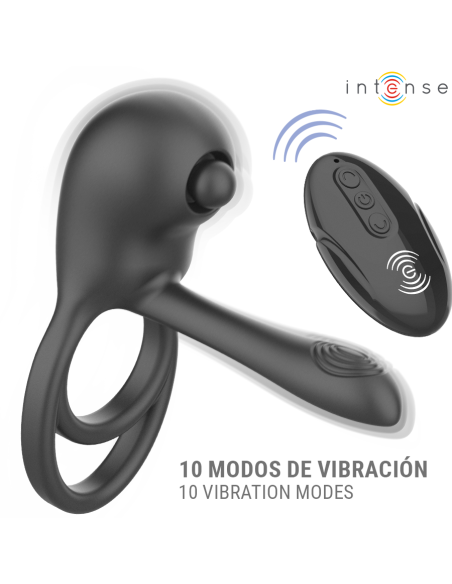 INTENSE SPIKE REMOTE CONTROL VIBRATING PENIS RING