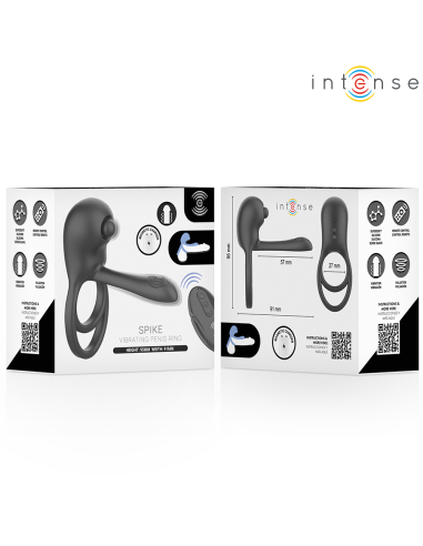 INTENSE SPIKE REMOTE CONTROL VIBRATING PENIS RING