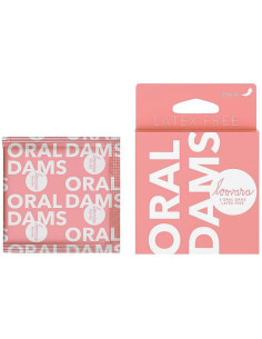LOOVARA ORAL DAMS LATEX FREE ORAL BARRIERS 3 PCS 2