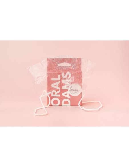 LOOVARA ORAL DAMS LATEX FREE ORAL BARRIERS 3 PCS