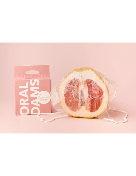 LOOVARA ORAL DAMS LATEX FREE ORAL BARRIERS 3 PCS
