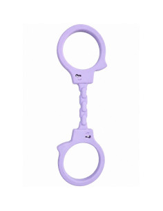 DIABLO PICANTE SILICONE HANDCUFFS MAUVE