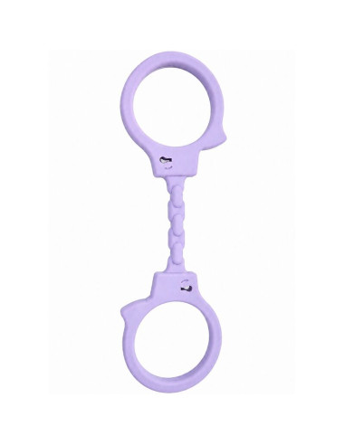 DIABLO PICANTE SILICONE HANDCUFFS MAUVE