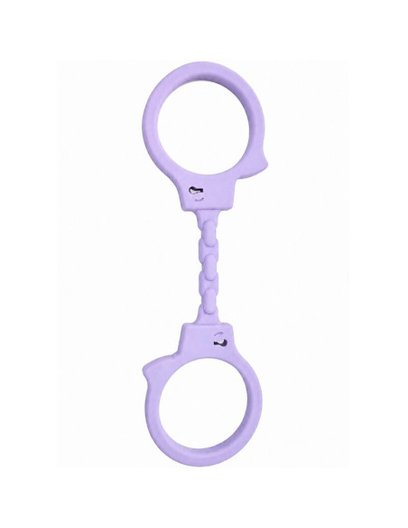 DIABLO PICANTE SILICONE HANDCUFFS MAUVE