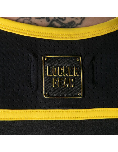 LOCKER GEAR FULL MILITARY ACCESS TANKTOP YELLOW M
