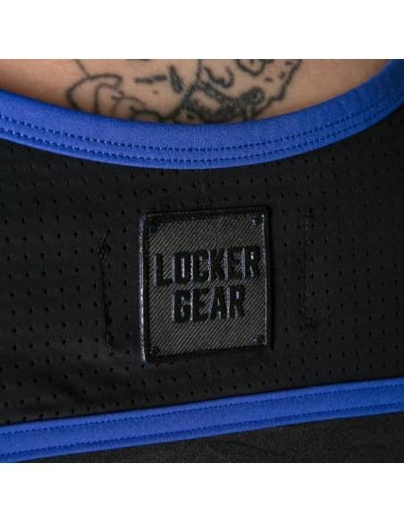 LOCKER GEAR FULL MILITARY ACCESS TANKTOP BLUE S