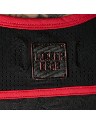 LOCKER GEAR FULL MILITARY ACCESS TANKTOP RED S