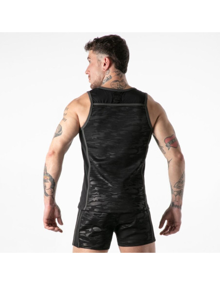 LOCKER GEAR FULL MILITARY ACCESS TANKTOP BLACK S