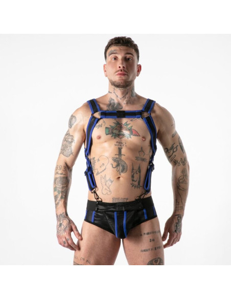 LOCKER GEAR FULL MILITARY ACCESS HARNESS BLUE S M