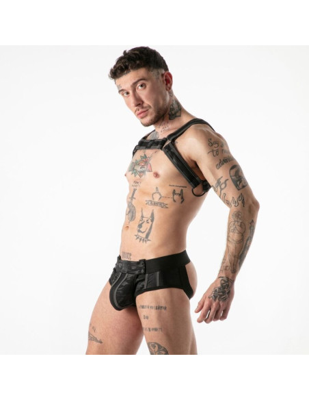 LOCKER GEAR FULL MILITARY ACCESS HARNESS BLACK S M