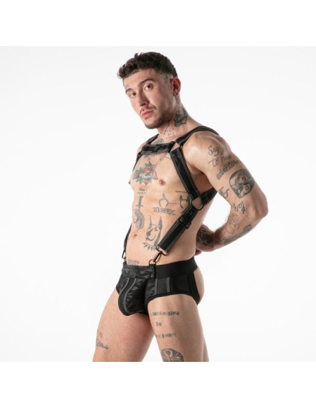 LOCKER GEAR FULL MILITARY ACCESS HARNESS BLACK S M