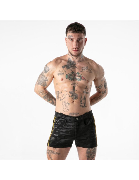 LOCKER GEAR FULL MILITARY ACCESS SHORT YELLOW M