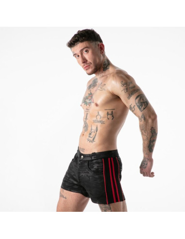 LOCKER GEAR FULL MILITARY ACCESS SHORT RED S