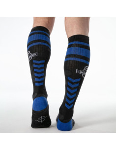 LOCKER GEAR FULL MILITARY KNEE HIGH SOCKS ONE SIZE BLUE 2