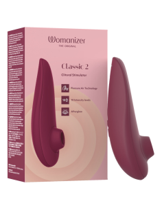 WOMANIZER CLASSIC 2 CLITORAL STIMULATOR BORDEAUX