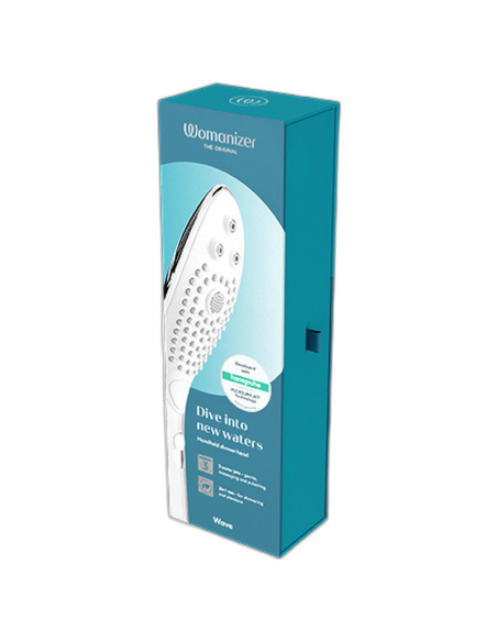WOMANIZER WAVE CLITORAL STIMULATING SHOWER HEAD CHROME
