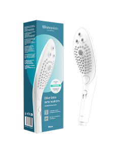 WOMANIZER WAVE CLITORAL STIMULATING SHOWER HEAD WHITE