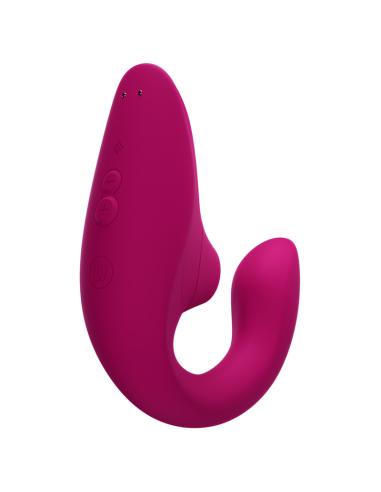 WOMANIZER BLEND RABBIT VIBRATOR STIMULATOR VIBRANT PINK