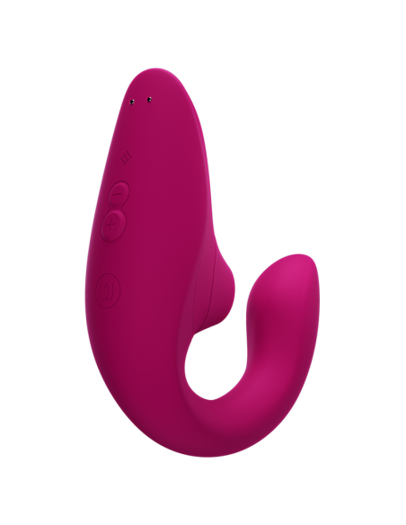 WOMANIZER BLEND RABBIT VIBRATOR STIMULATOR VIBRANT PINK