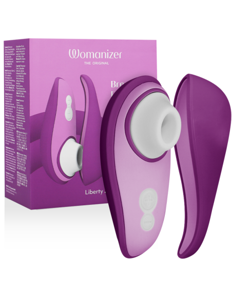 WOMANIZER LIBERTY 2 CLITORIS STIMULATOR SUCTION VIOLET