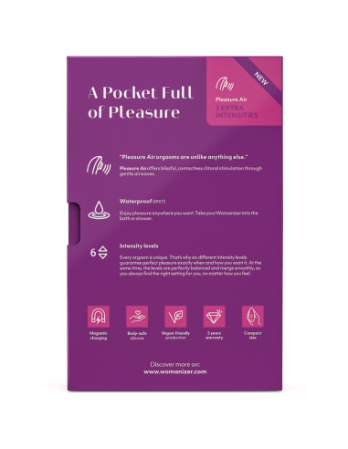 WOMANIZER STARLET 3 CLITORAL STIMULATOR VIOLET