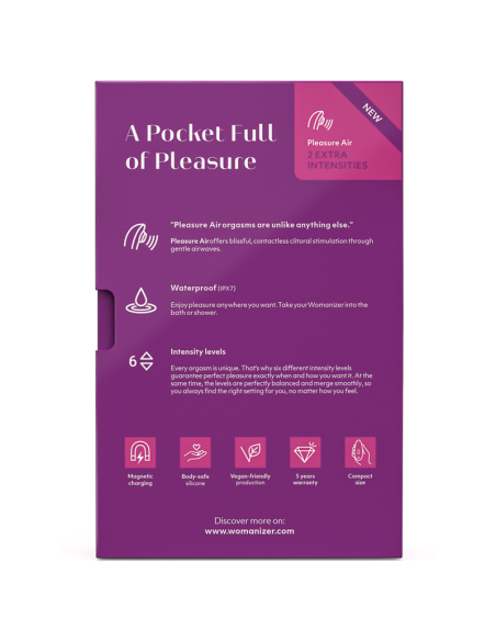 WOMANIZER STARLET 3 CLITORAL STIMULATOR VIOLET