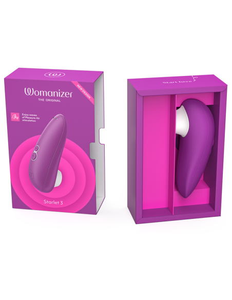WOMANIZER STARLET 3 CLITORAL STIMULATOR VIOLET