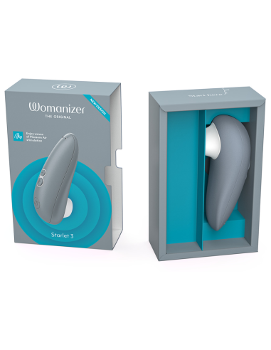 WOMANIZER STARLET 3 CLITORAL STIMULATOR GRAY