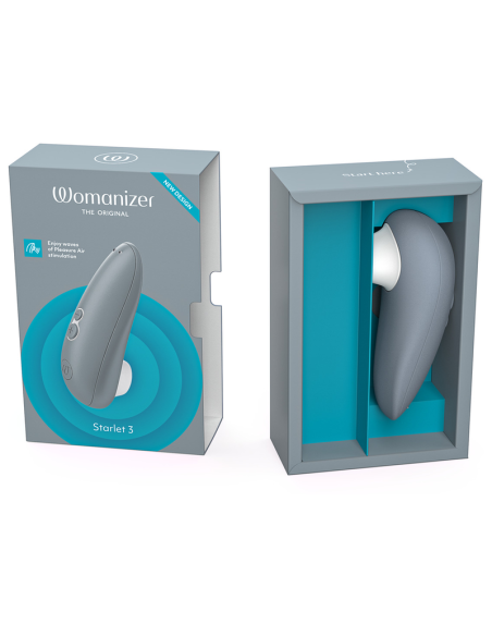 WOMANIZER STARLET 3 CLITORAL STIMULATOR GRAY
