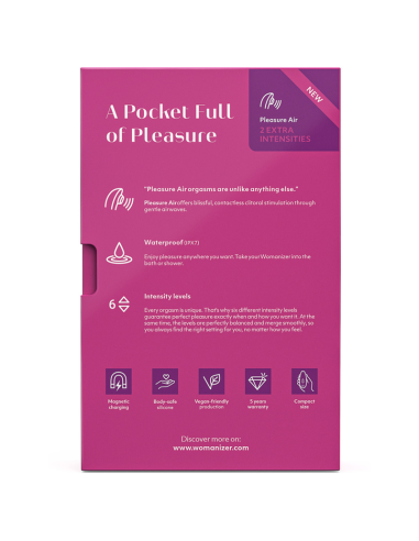 WOMANIZER STARLET 3 CLITORAL STIMULATOR PINK
