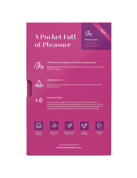 WOMANIZER STARLET 3 CLITORAL STIMULATOR PINK