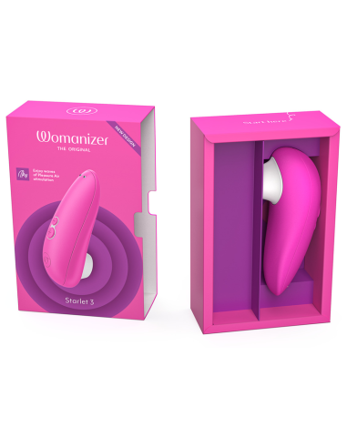 WOMANIZER STARLET 3 CLITORAL STIMULATOR PINK