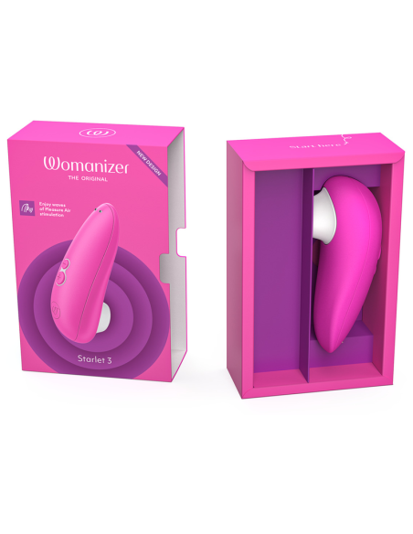 WOMANIZER STARLET 3 CLITORAL STIMULATOR PINK