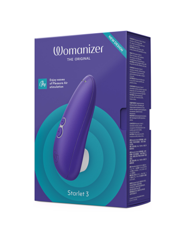 WOMANIZER STARLET 3 CLITORAL STIMULATOR INDIGO