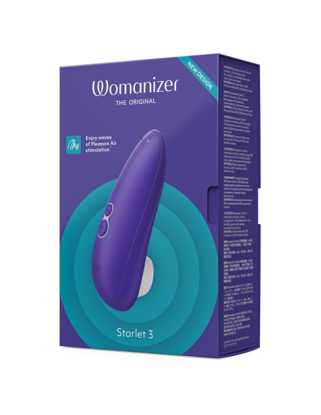 WOMANIZER STARLET 3 CLITORAL STIMULATOR INDIGO