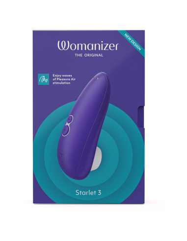 WOMANIZER STARLET 3 CLITORAL STIMULATOR INDIGO