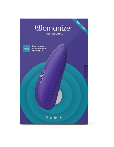 WOMANIZER STARLET 3 CLITORAL STIMULATOR INDIGO
