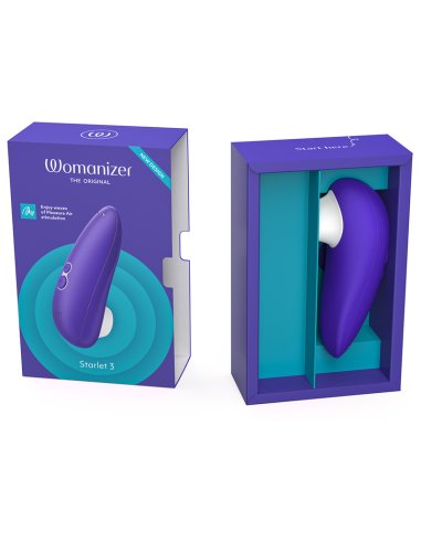 WOMANIZER STARLET 3 CLITORAL STIMULATOR INDIGO