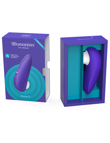 WOMANIZER STARLET 3 CLITORAL STIMULATOR INDIGO